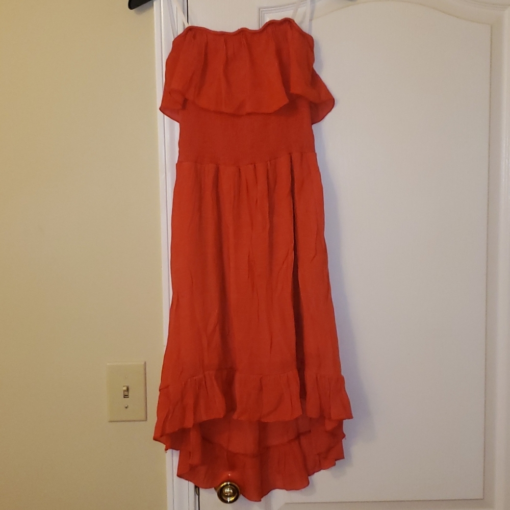 Strapless dress